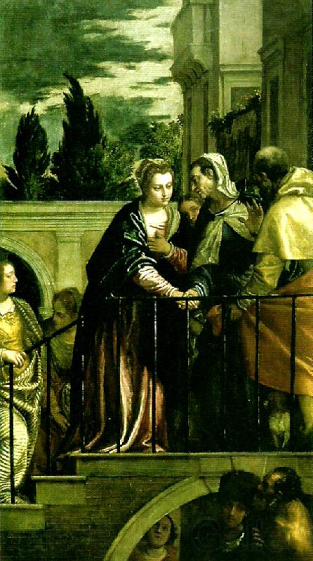 Paolo  Veronese the visitation France oil painting art